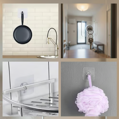 SnapHold™ — Instantly Clean, Strong Storage That Frees Your Space and Mind