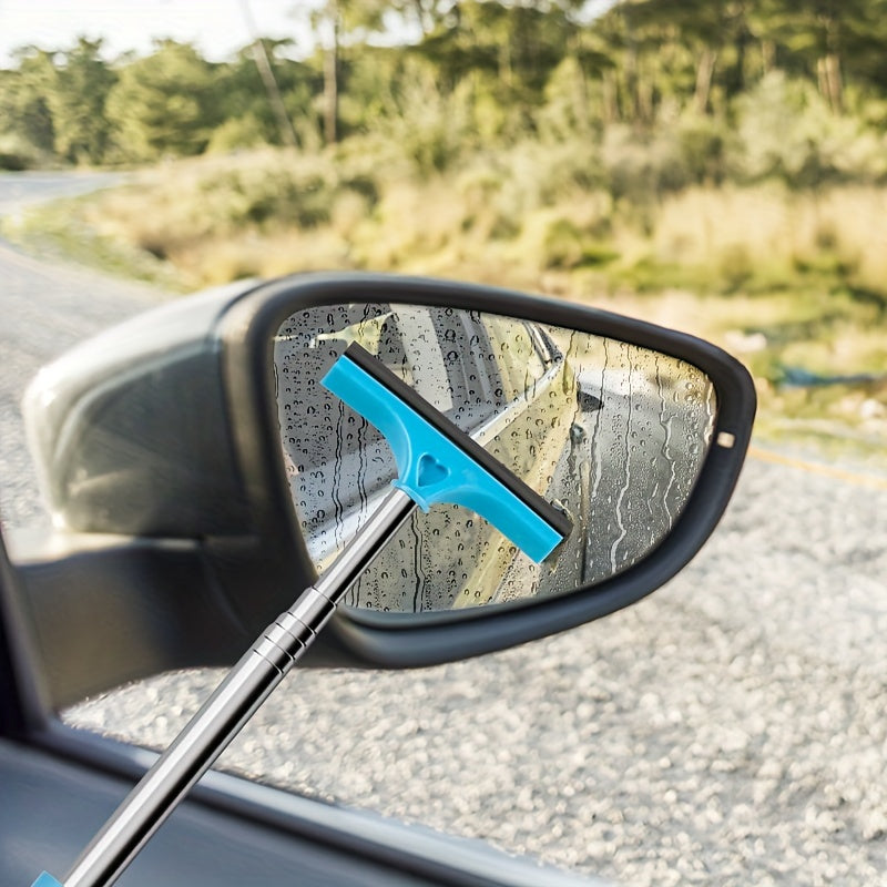ClearView Pro - Innovative Retractable Mirror Cleaner for Cars