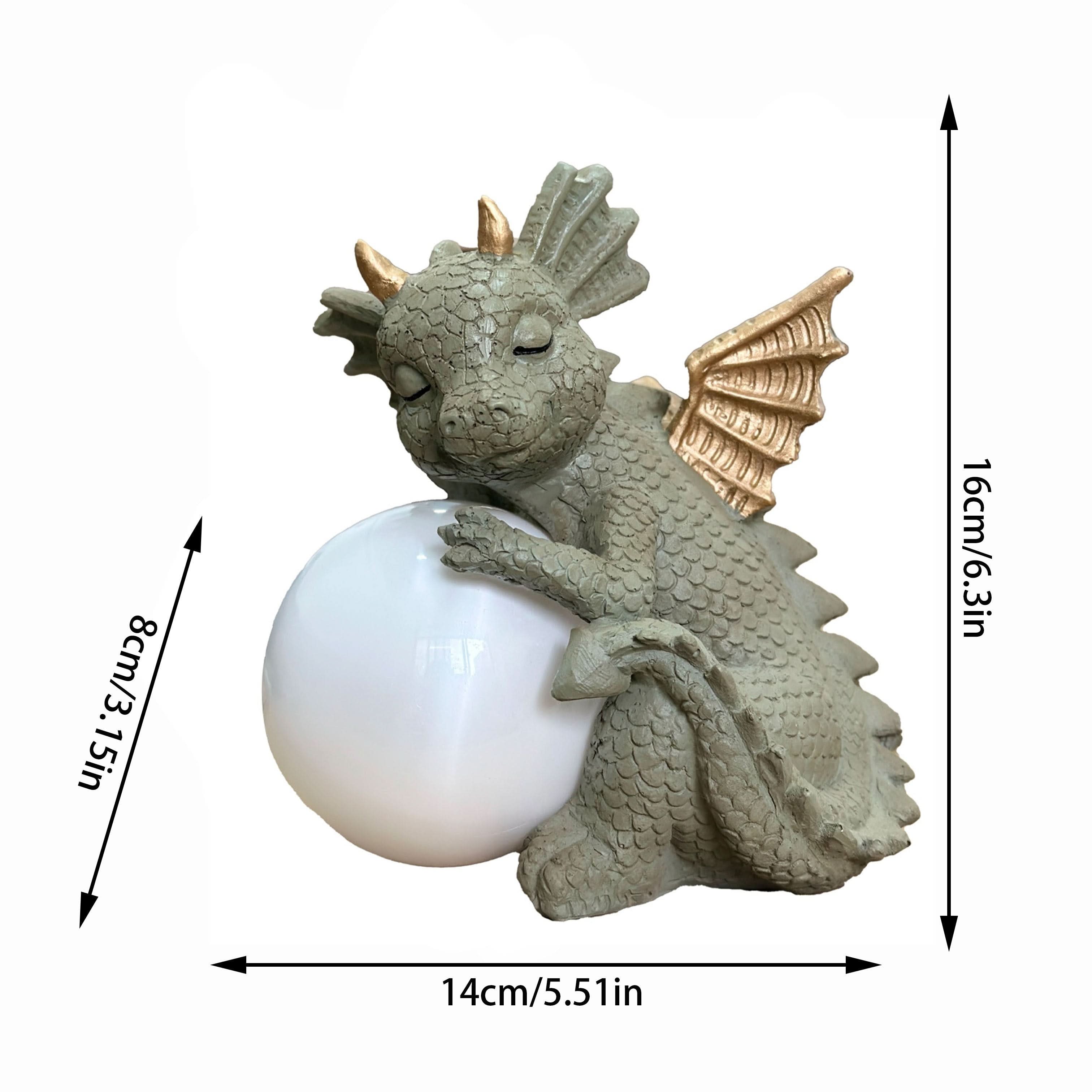 Solar Dinosaur Statue Light for Meditation and Relaxation