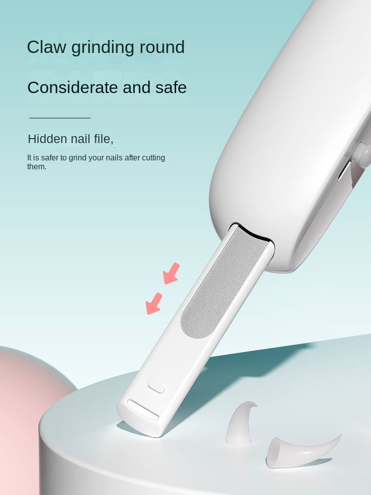 Ergonomic Pet Nail Clipper with 8-Fold Lever – Easy Grip Design