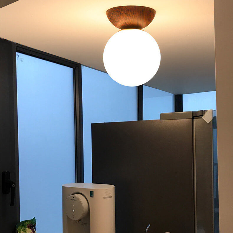 Glass Sphere Pendant Lamp