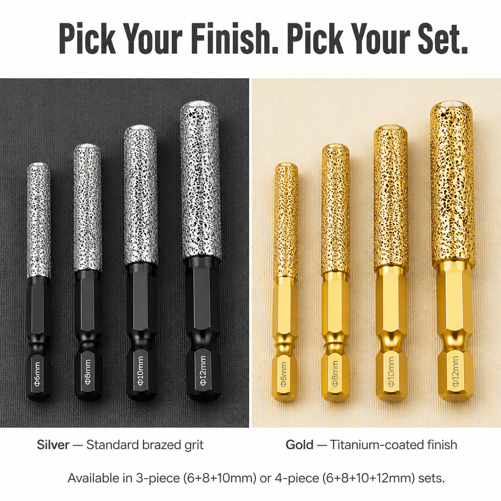 TitanEdge™ — Drill & Grind Porcelain, Marble and Glass Cleaving Without Cracks