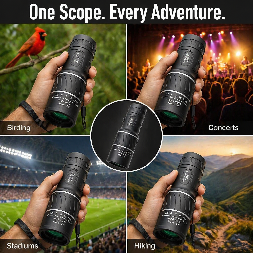 VantaScope™ — Spot Birds, Wildlife & Stage Action Clear From 5 Miles Away