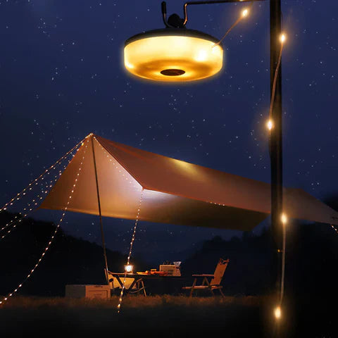 LumaBeam™ — Create Magical Nights with Effortless, Weatherproof Glow and Endless Vibes