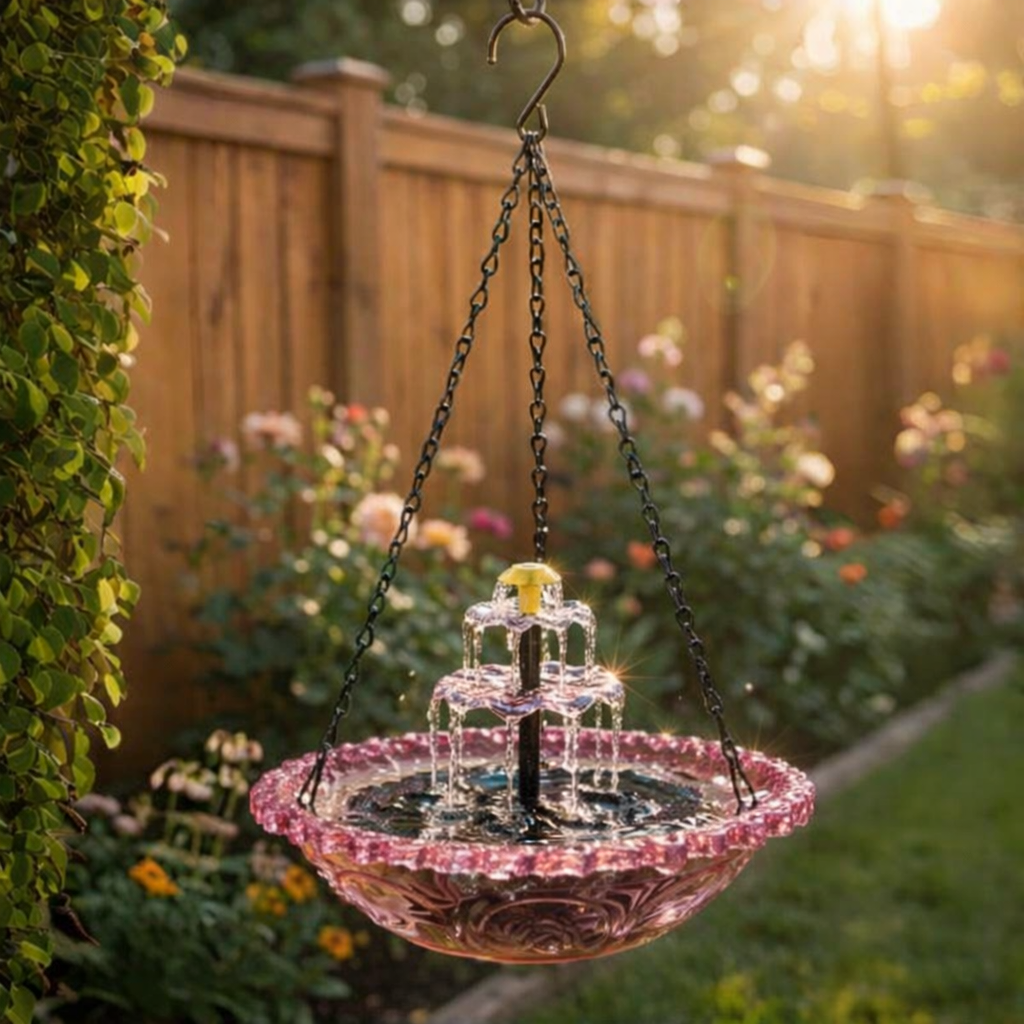 AuroraFlow™ — Transform Your Garden into a Sunlit Haven of Serenity and Birdsong