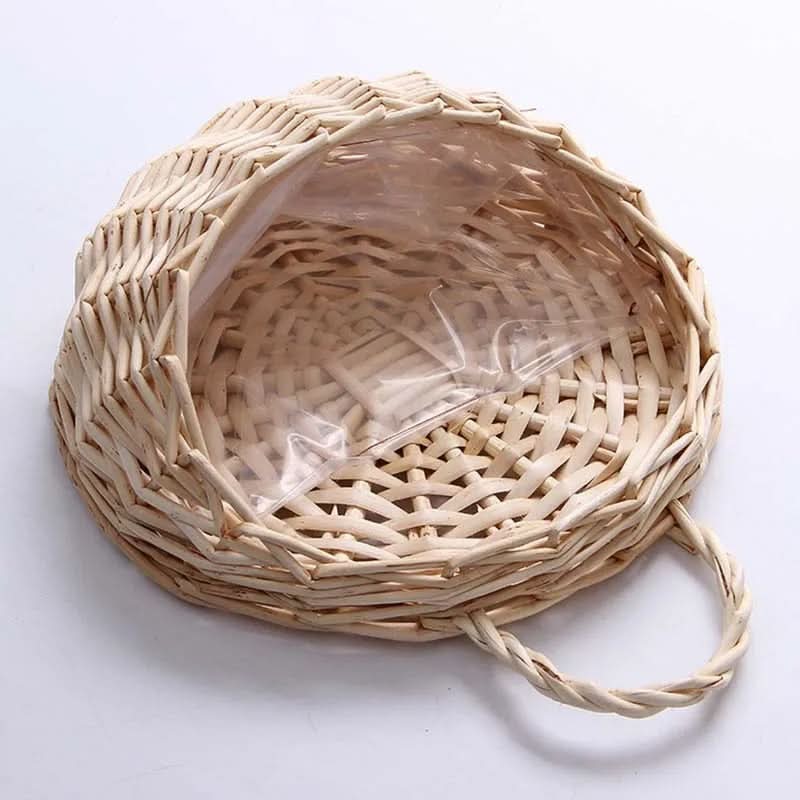 Wicker Wall Planter Basket for Hanging Decor