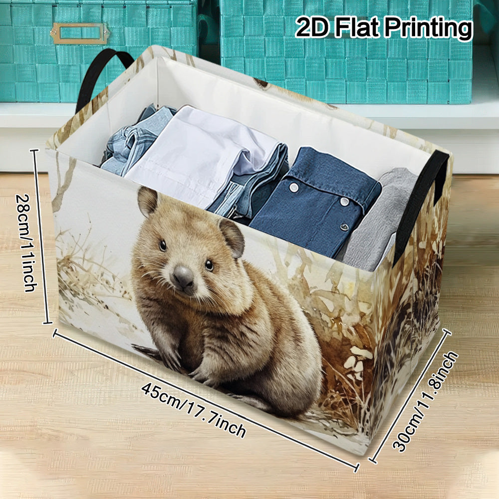 Wombat Haven – Stylish Storage Basket for Organized Living