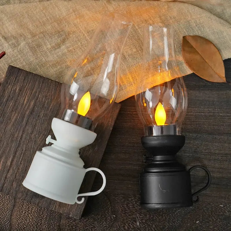 LED Lantern — Warm Glow, Zero Fire Hazard