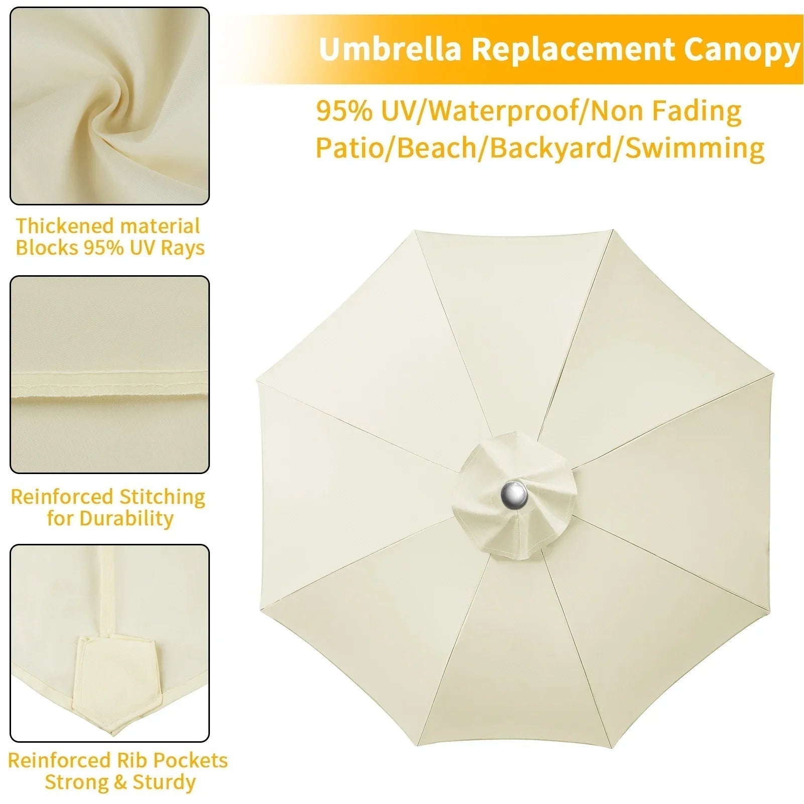 Sunshade Canopy | Weatherproof Water Shield | Ventilation Vent | TerraShade