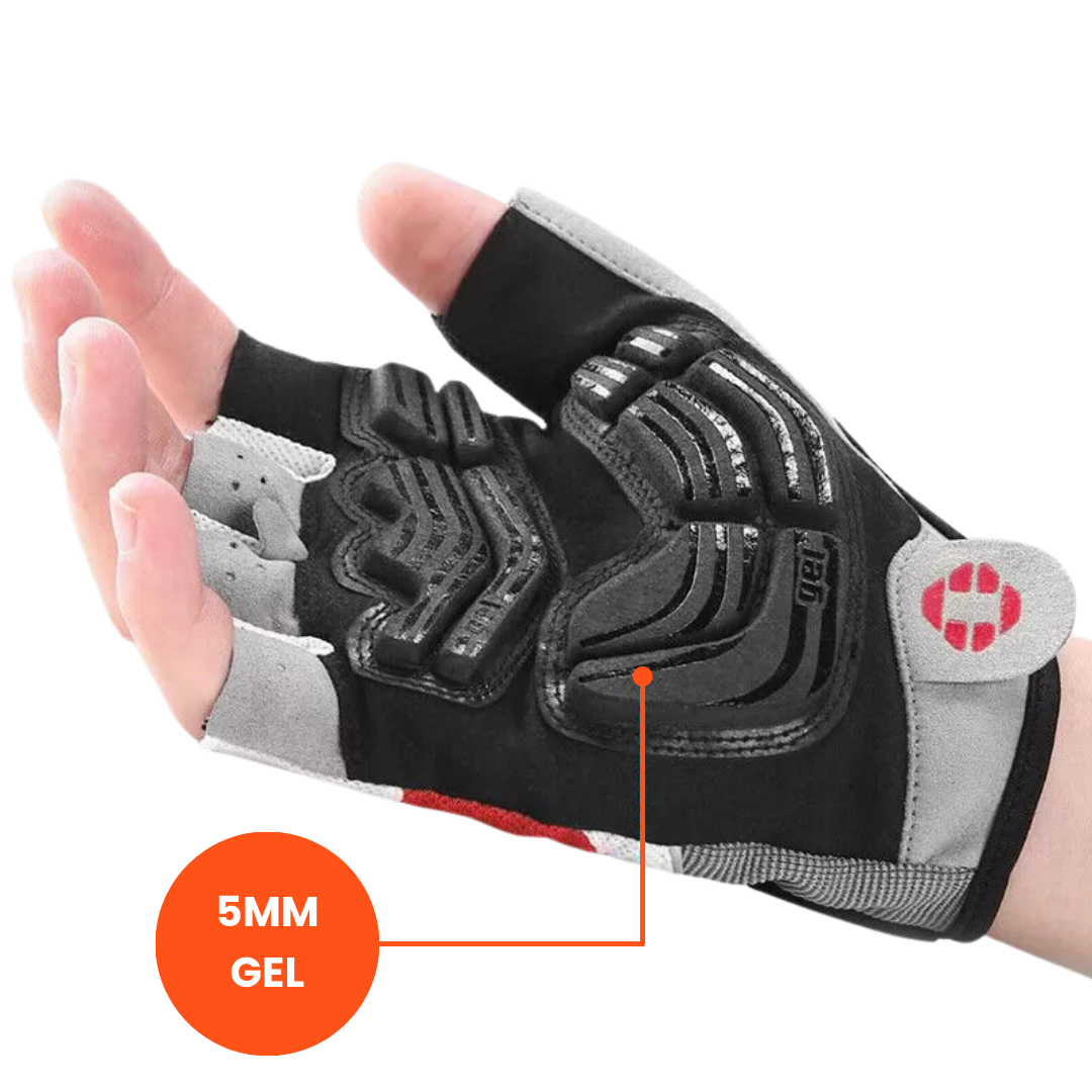 ComfortFit Gel Cycling Gloves – Shock Absorbing and Breathable