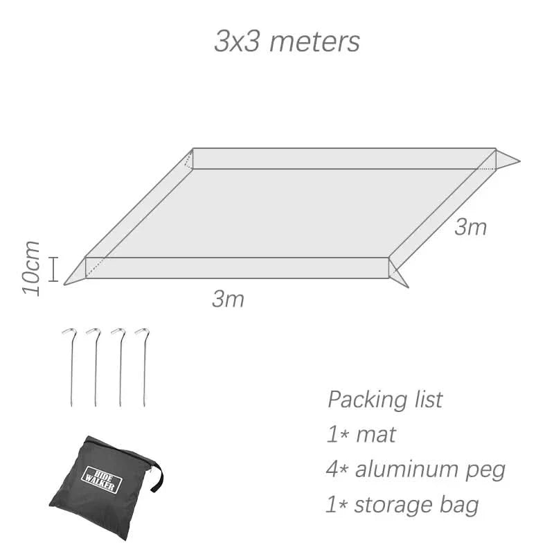 Foldable Waterproof Camping Mat for Beach and Picnic Use