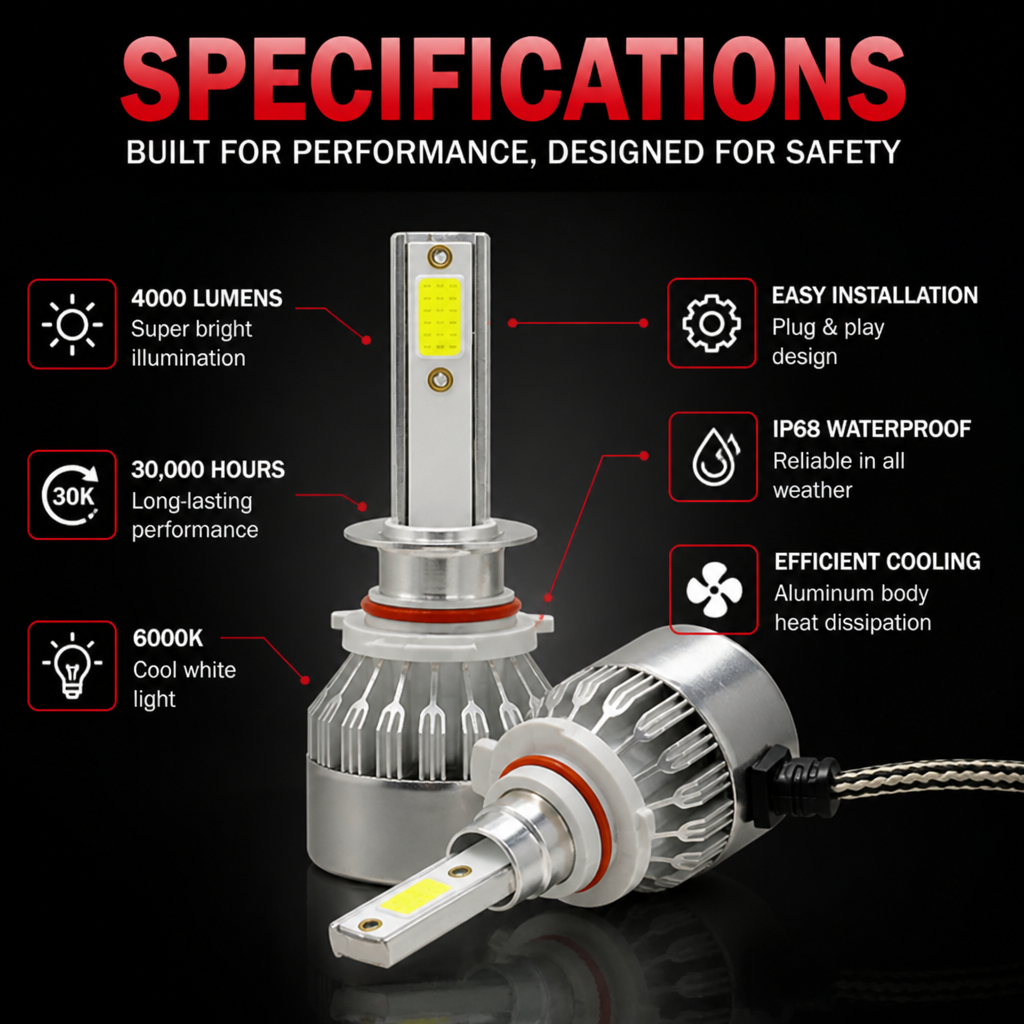 NightVisionBeam™ — Own Every Night Drive with Unstoppable, Crystal-Clear Vision