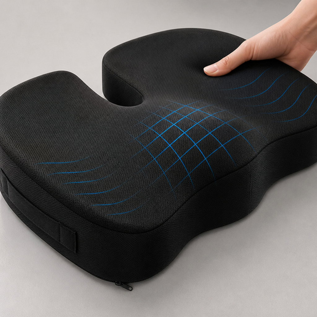SpinaRest™ — Sit Confidently Pain-Free and Power Through Your Day