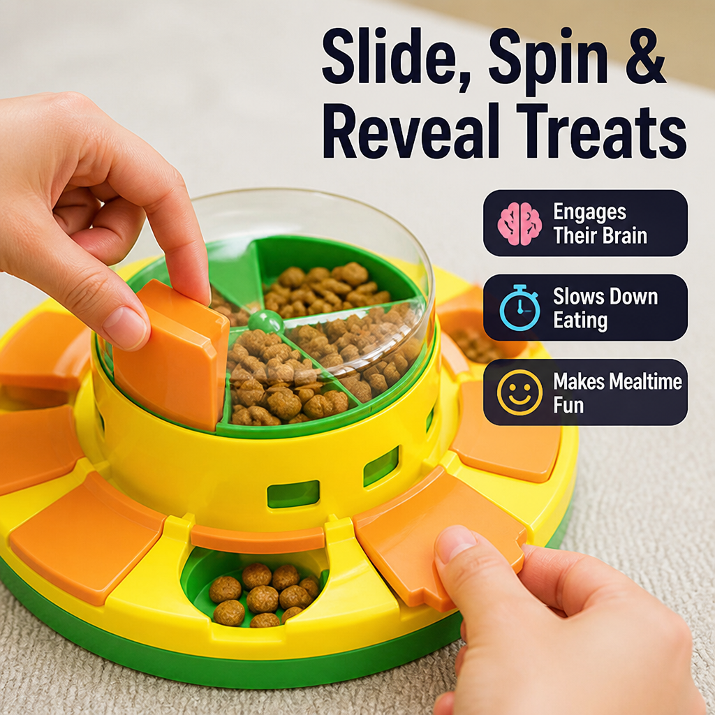 BrainBite™ — Ignite Your Dog’s Brain, Calm Their Mind, and Make Every Meal Pure Joy