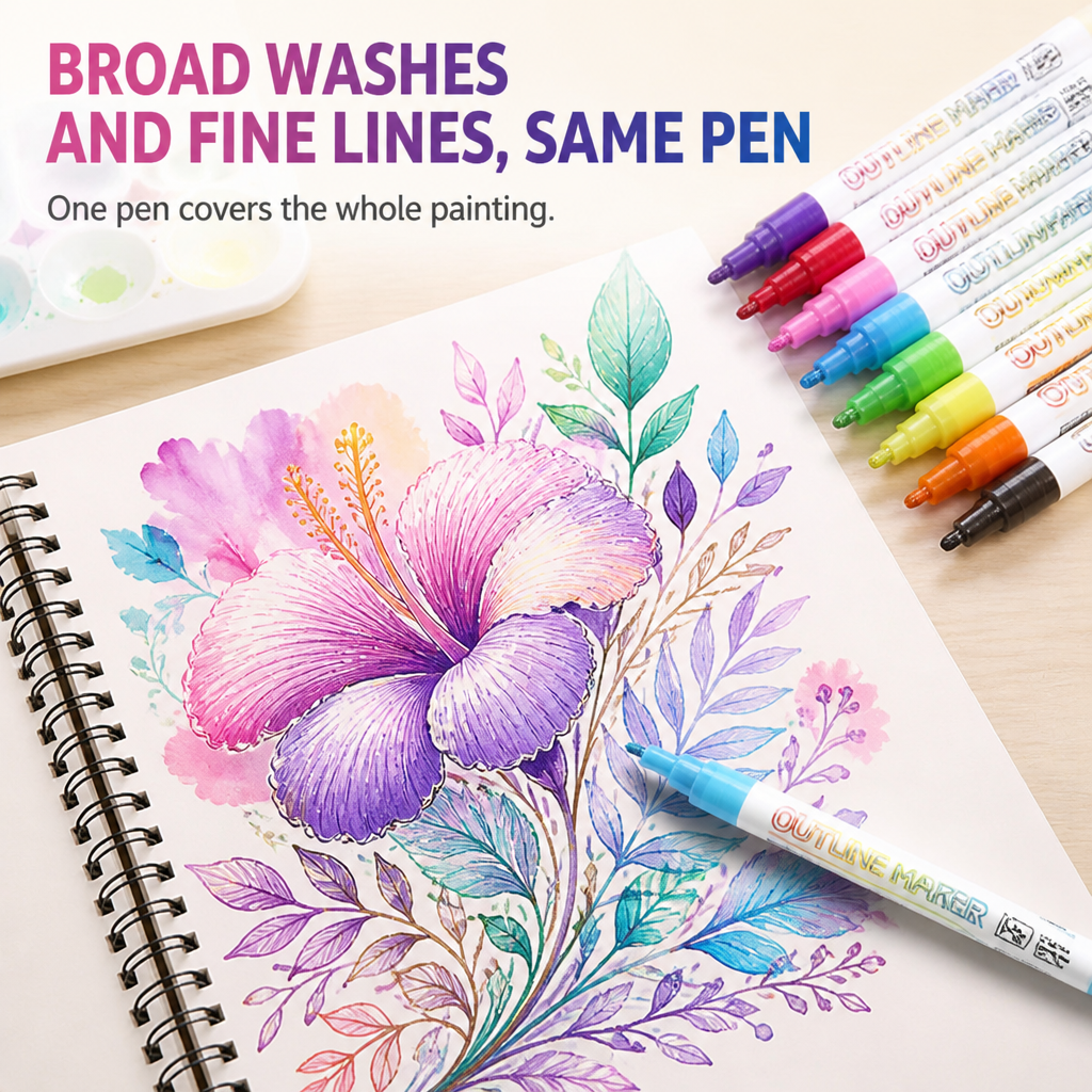MetaShine™ — Ignite Your Art with Jaw-Dropping Double-Color Metallic Brilliance