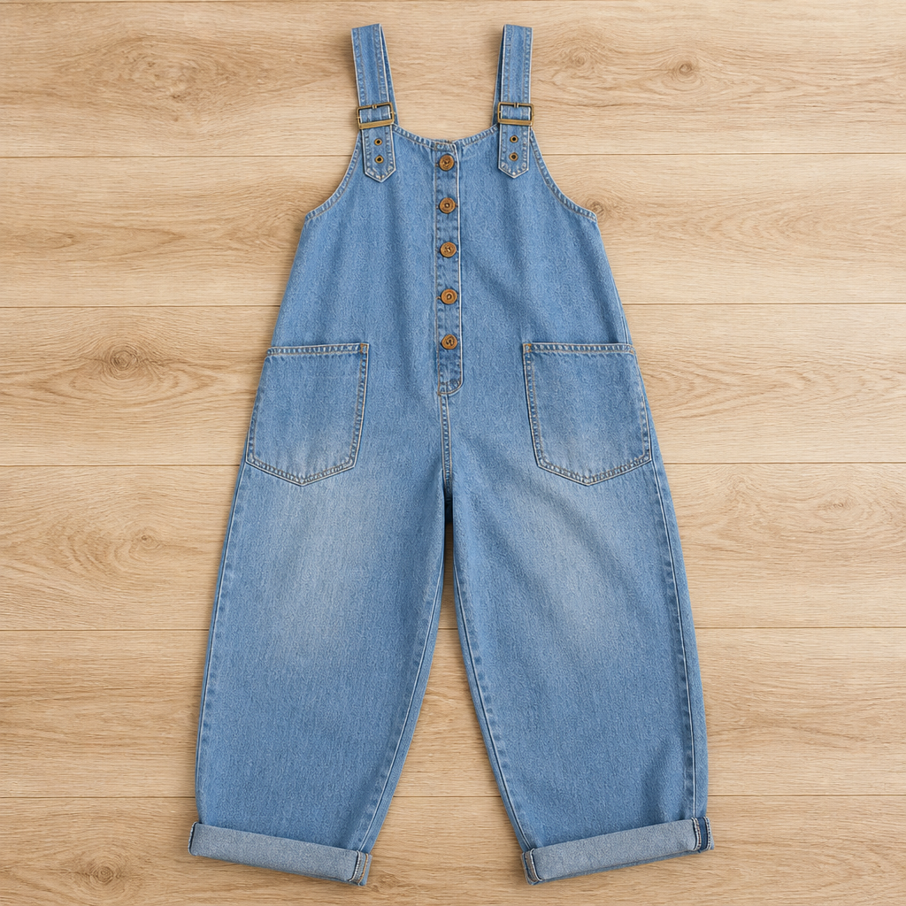VivaDenim™ Casual Jumpsuit — Feel Effortless Confidence in Silky-Soft, Perfectly Flattering Denim