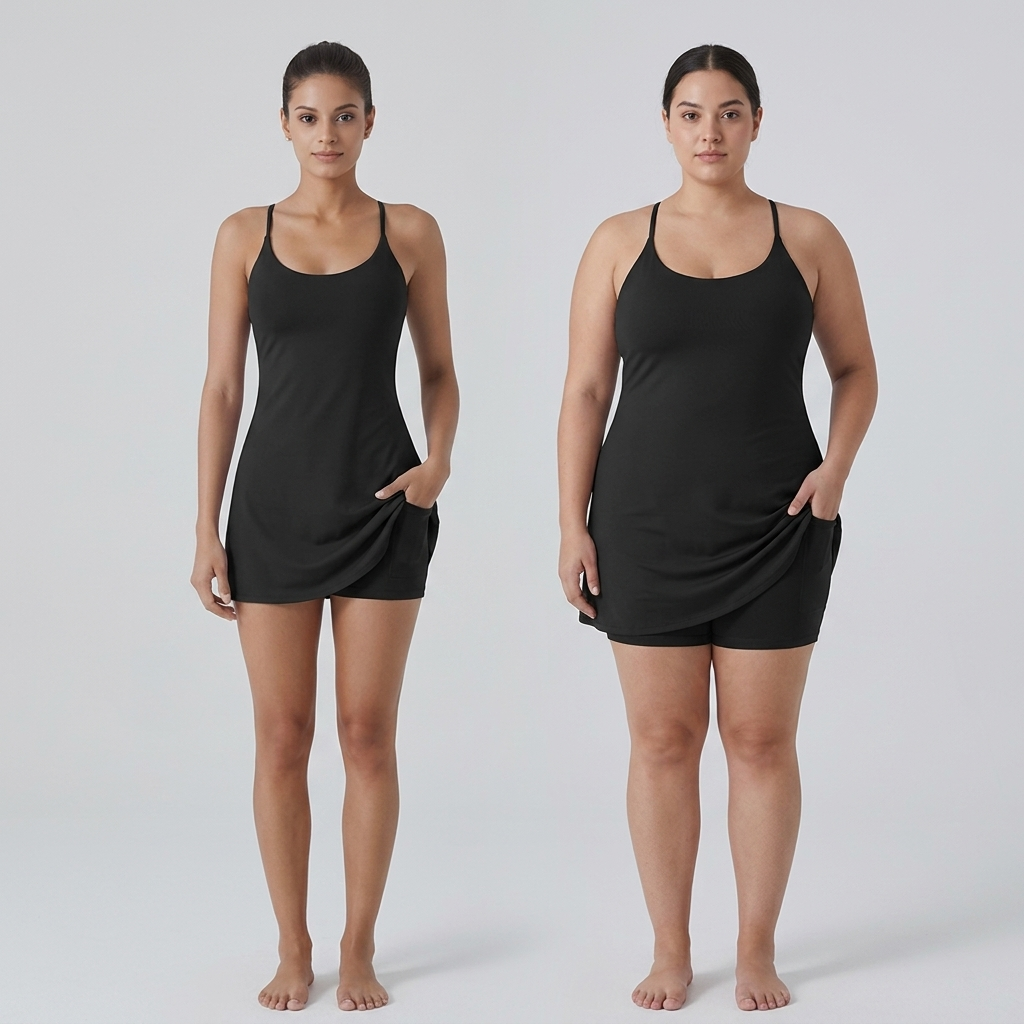 RadiantPace™ Athletic Dress — Unleash Total Confidence with Built-In Freedom and Flawless Comfort