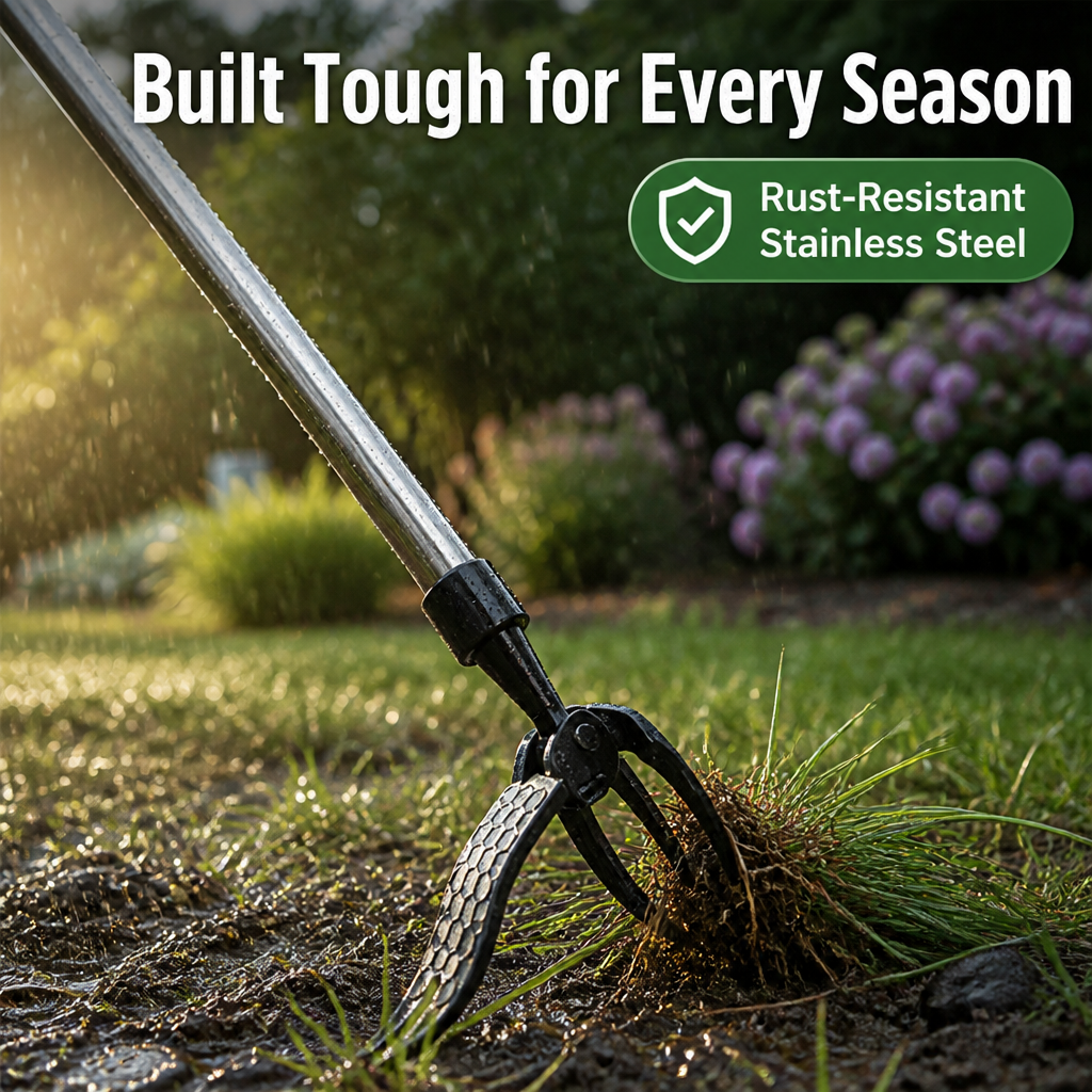 VertoWeed™ — Weed Without Pain and Stand Tall in Total Garden Control