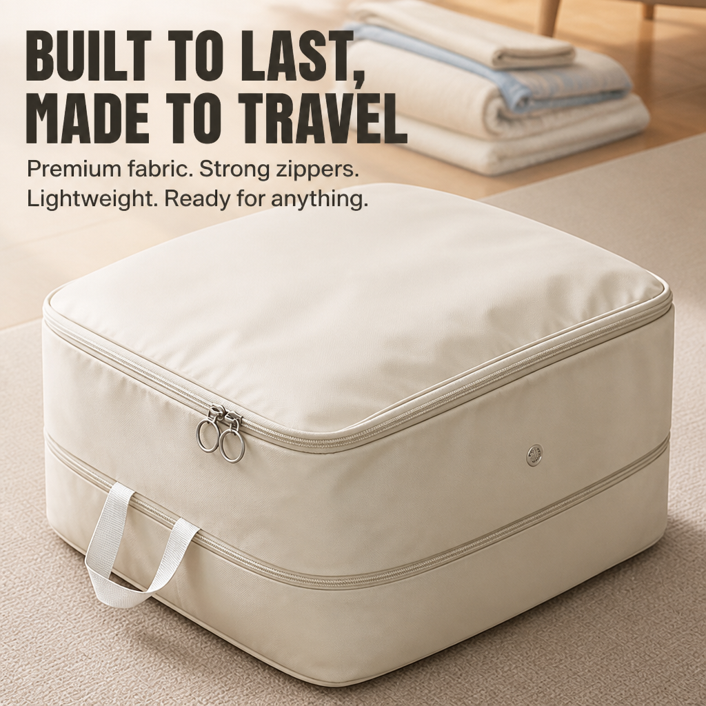 SpaceSavvy™ Pro — Crush Clutter, Unleash Freedom, Pack Like a Pro