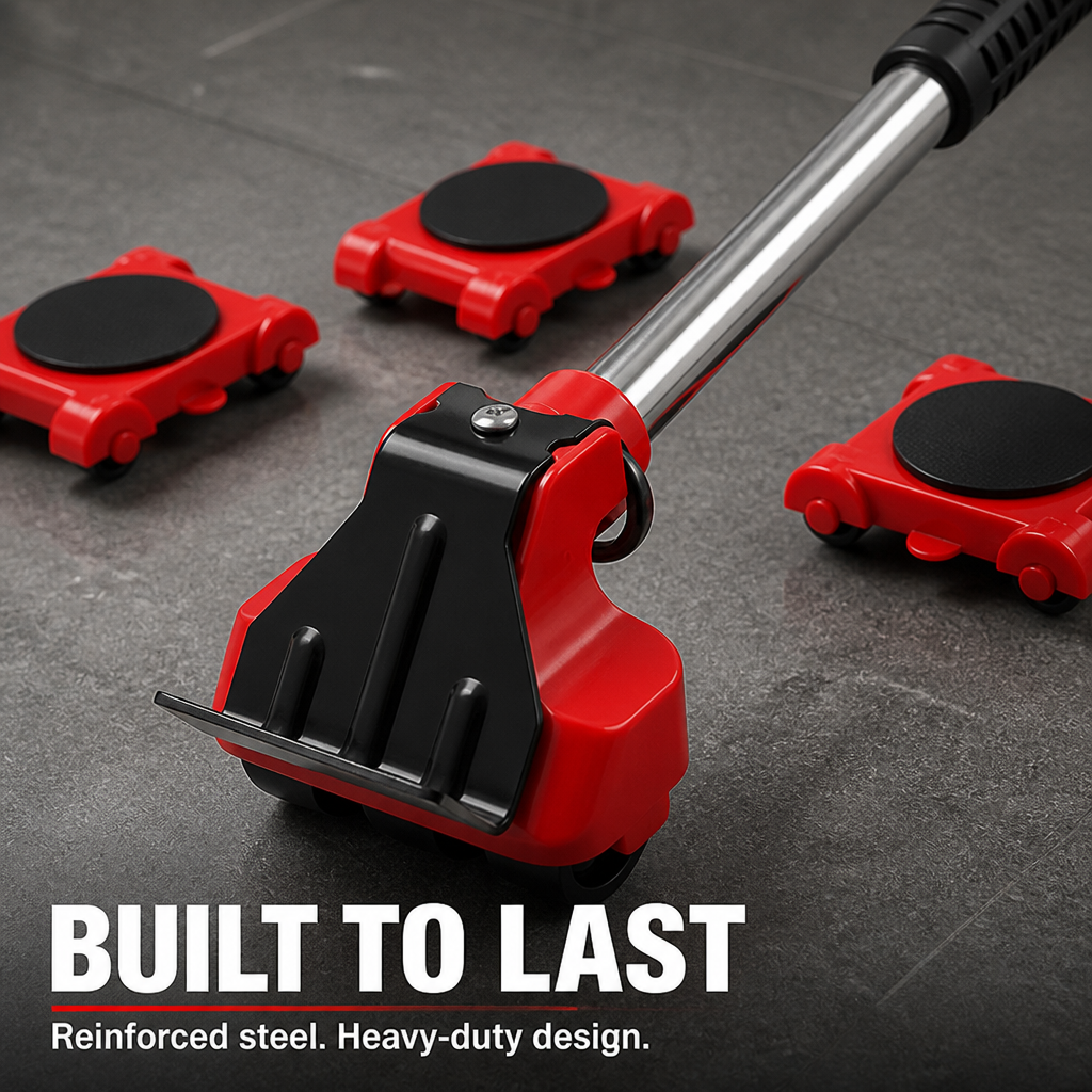 LiftEase Pro™ — Move Heavy Furniture Solo Without Pain or Struggle