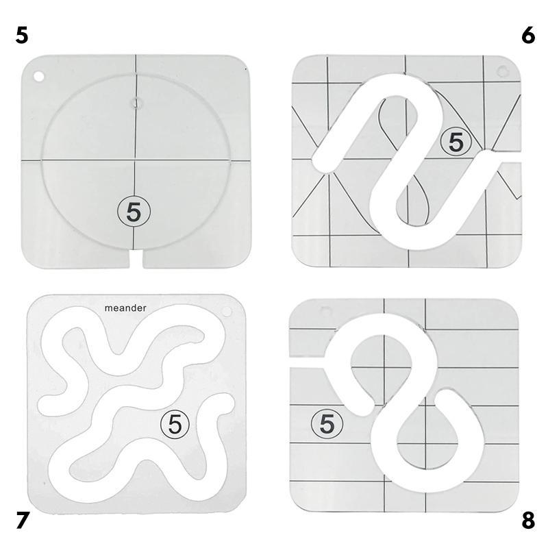 Acrylic Sewing Machine Quilt Template
