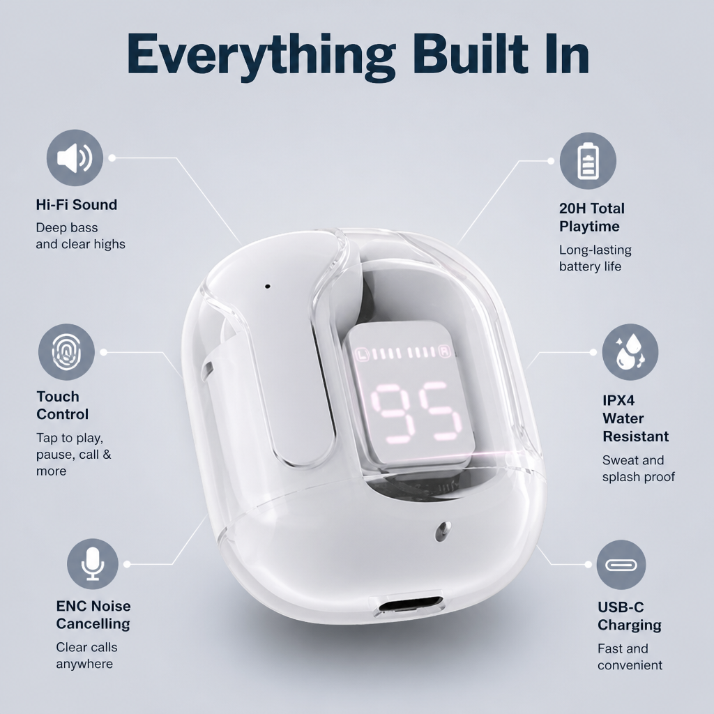 VystaTune™ — Lose Yourself in Crystal-Clear Sound and Unmatched Comfort All Day Long