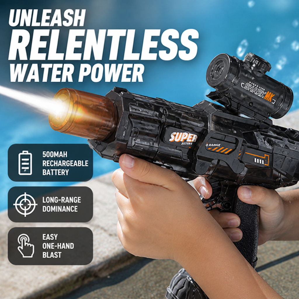 HydroBlaze™ — Unleash Relentless Water Power and Own Every Splash Battle