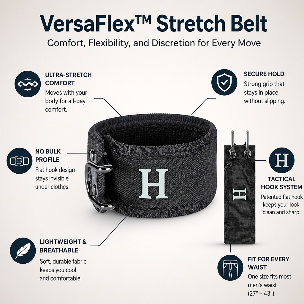 VersaFlex™ — Feel Unstoppable Comfort and Confidence All Day Long