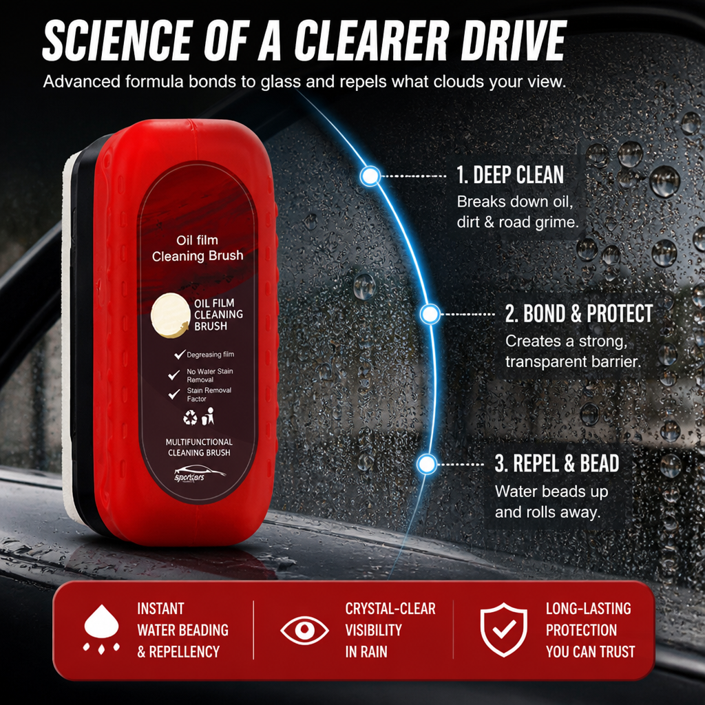 ClearGuard™ — Command the Road with Unbreakable, Crystal-Clear Vision Through Any Storm