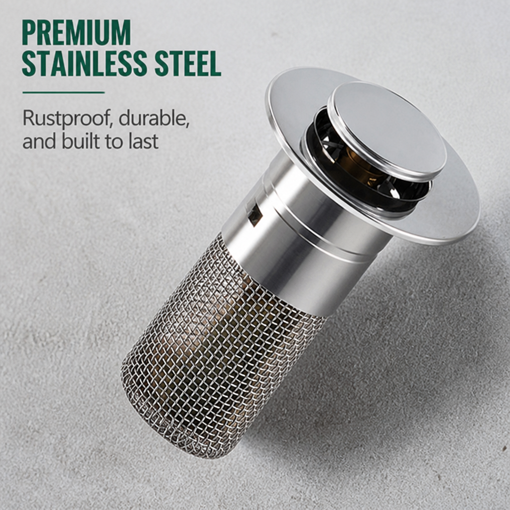 SteelGuard Pro™ — Protect Your Treasures and Keep Your Sink Flowing Effortlessly Every Day