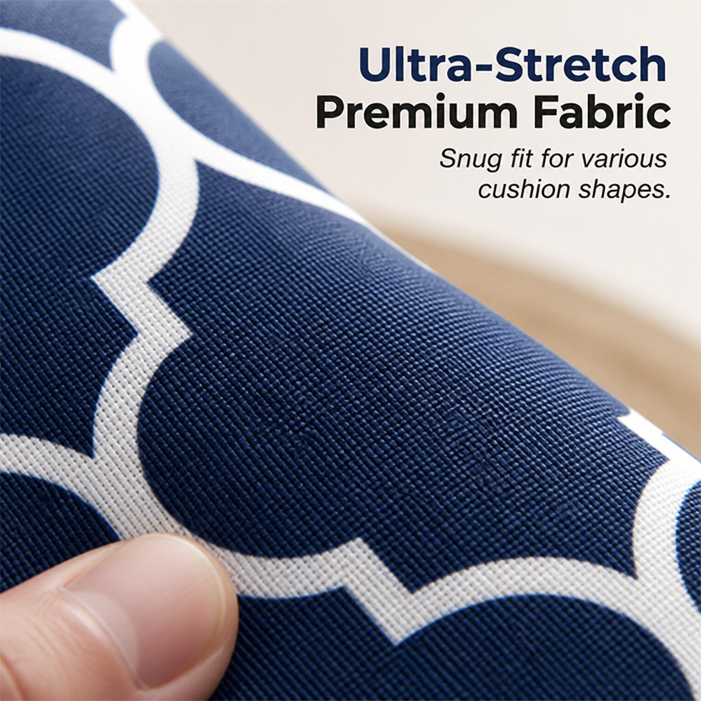 SlipTide™ Stretch Patio Sofa Cushion Covers — Wrap Your Cushions in Flawless Fit and Spill-Proof Ease