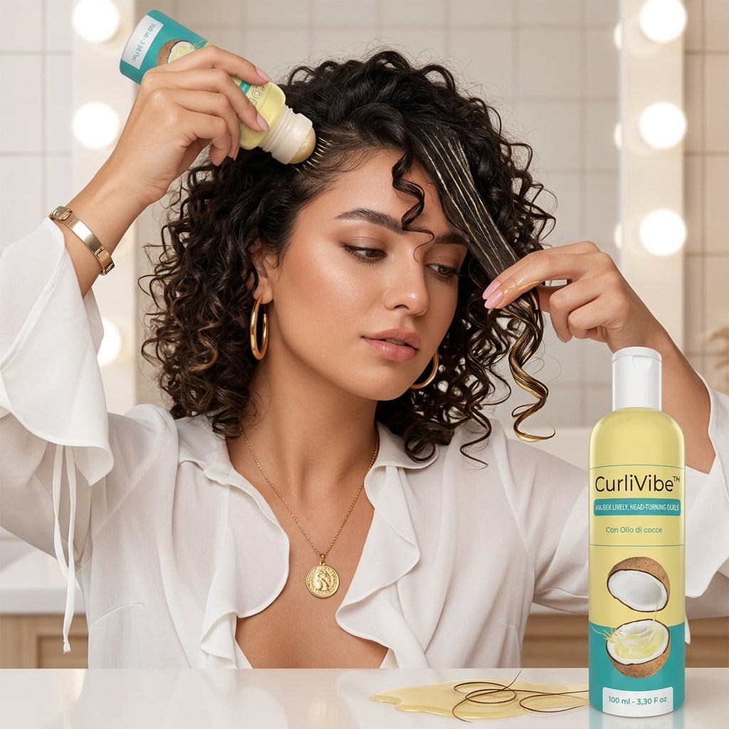 CurliVibe™ — Unlock Lively, Head-Turning Curls That Last All Week