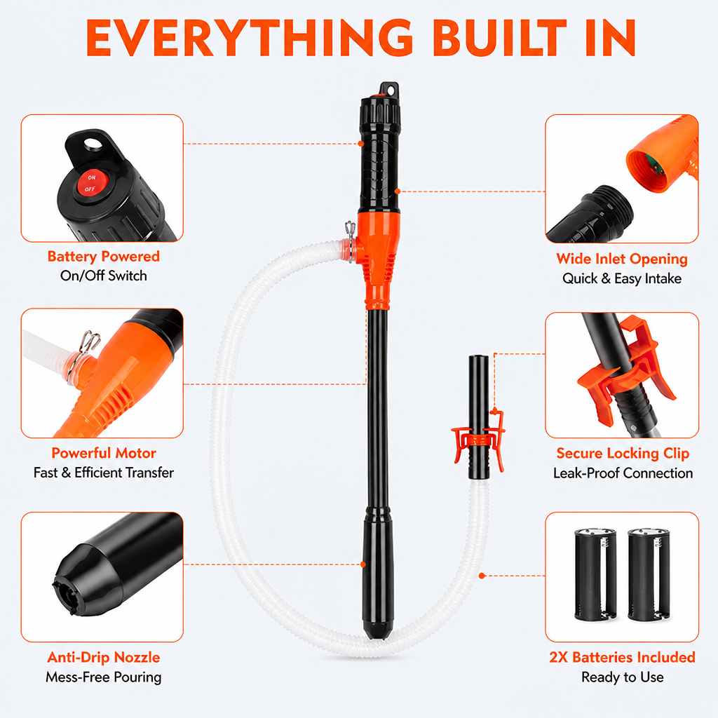 HydraFlow™ — Effortless, Mess-Free Liquid Transfers Wherever You Go