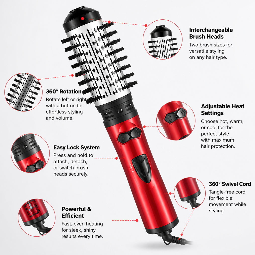 HydraCurl™ — Effortless Salon-Quality Volume and Shine That Make You Glow