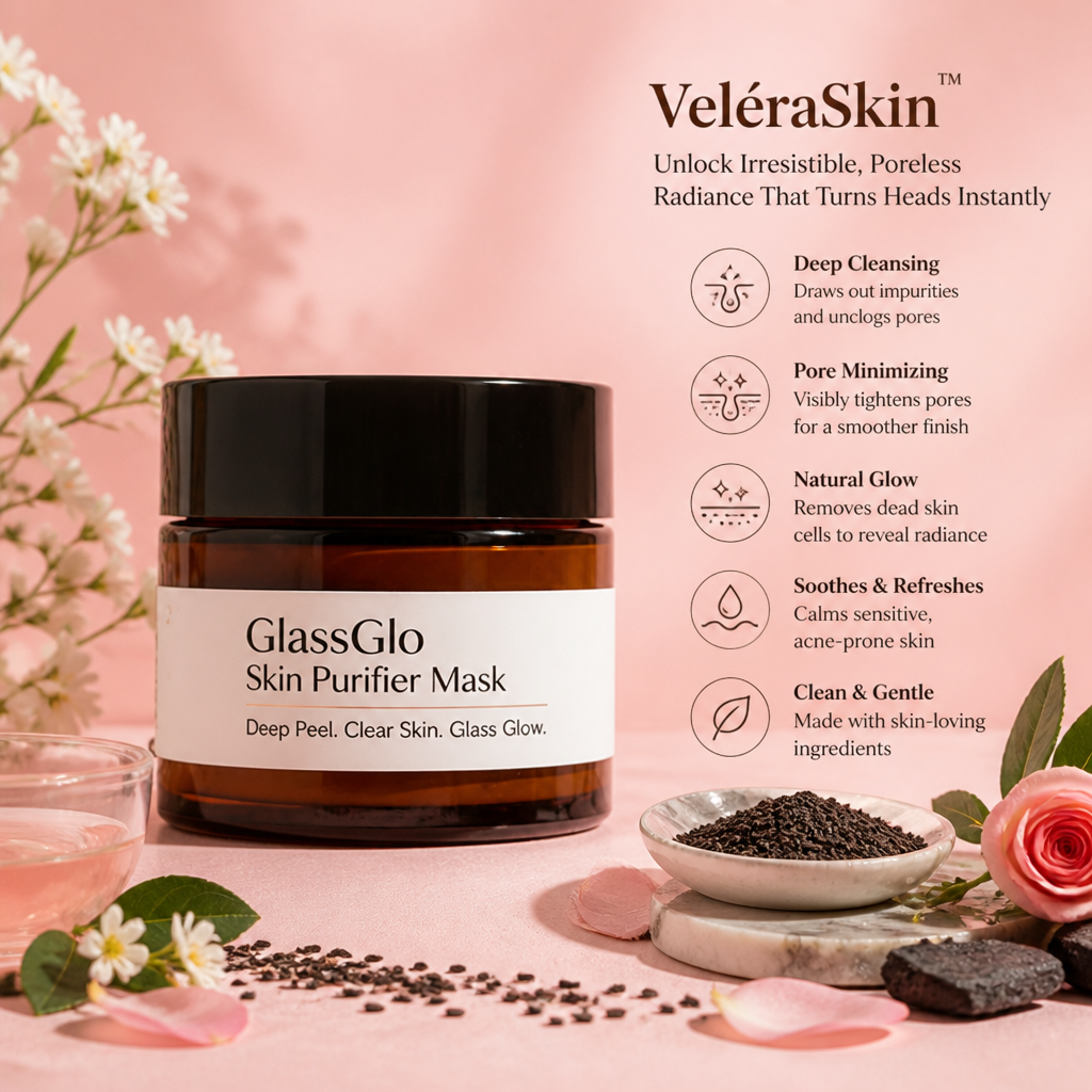 VeléraSkin™ — Unlock Irresistible, Poreless Radiance That Turns Heads Instantly