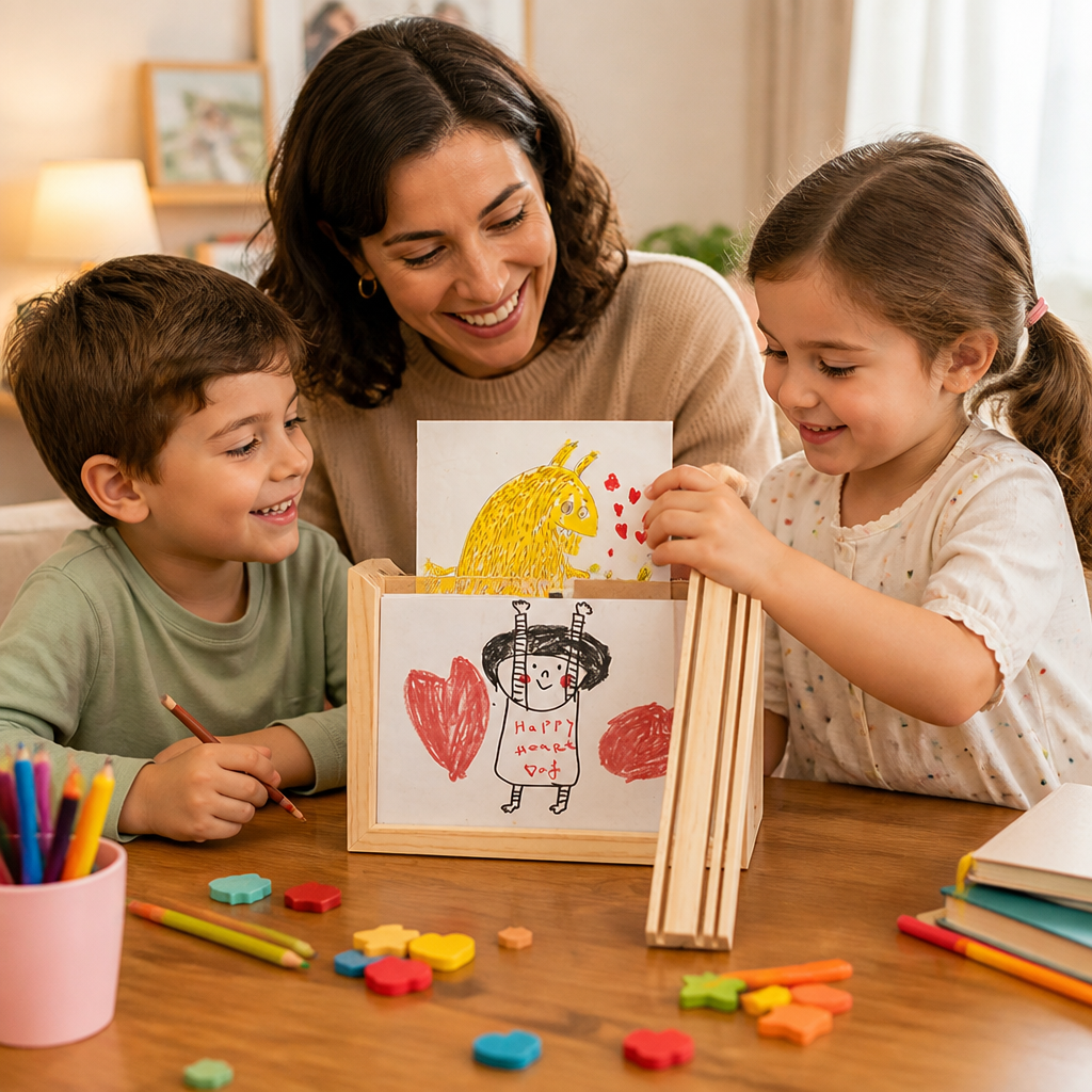 ArtivaGlow™ — Display, Swap & Store Every Drawing Your Kid Is Proud Of