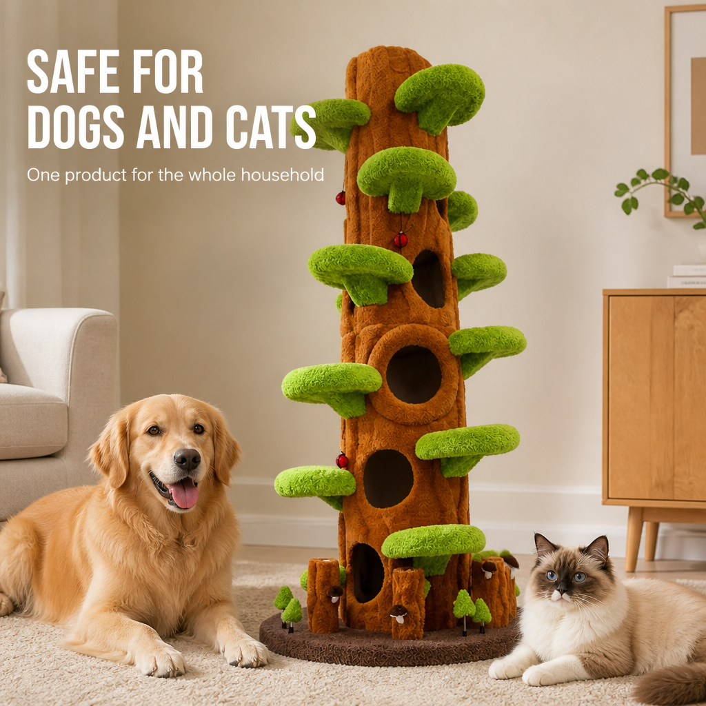 ClimbNest™ — Turn Your Cat’s Energy into Pure Joy and Stylish Calm