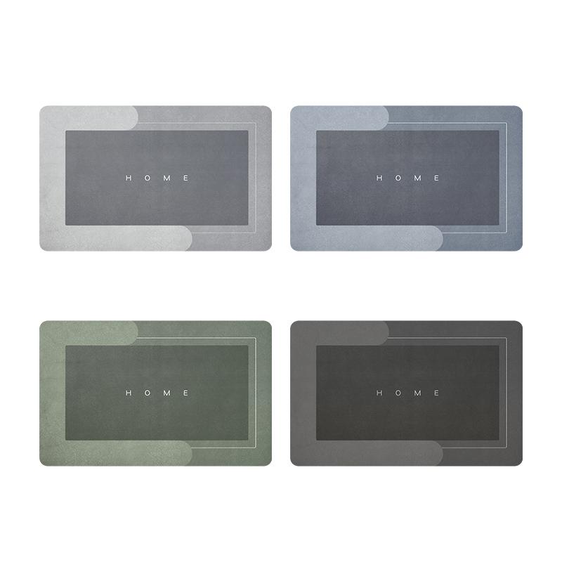 Ultra-Absorbent, Fast-Drying Bathroom Comfort Mat