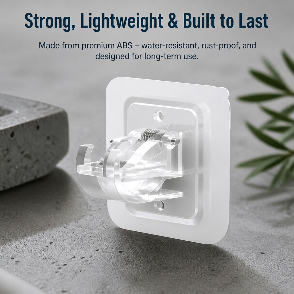 GlideMount™ — Hang Curtains Perfectly with Zero Damage or Drills