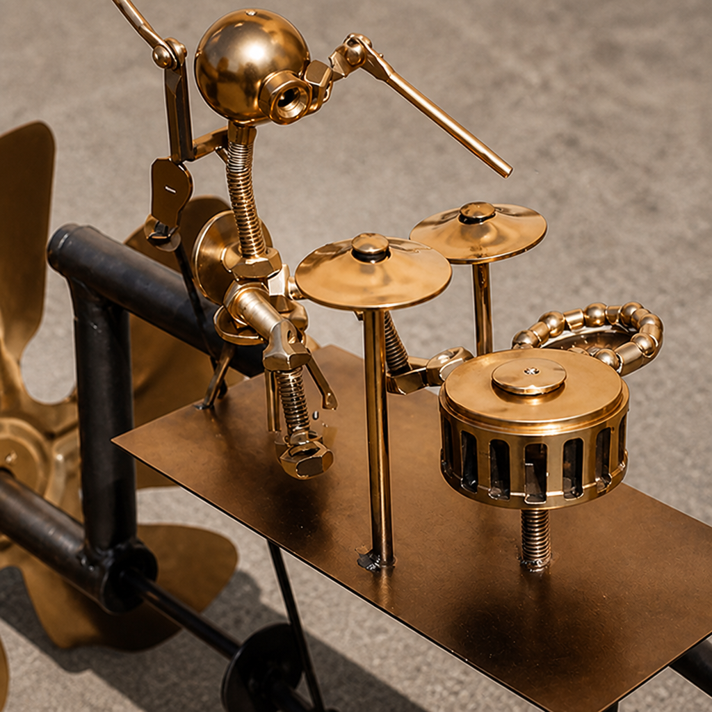 PulseRocker™ — Ignite Your Garden with Nonstop Wind-Powered Rock ‘n’ Roll Energy