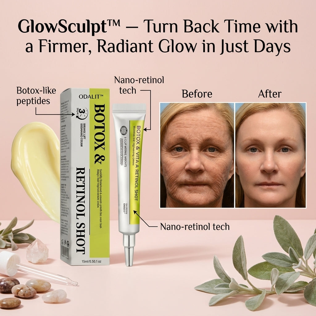 GlowSculpt™ — Turn Back Time with a Firmer, Radiant Glow in Just Days
