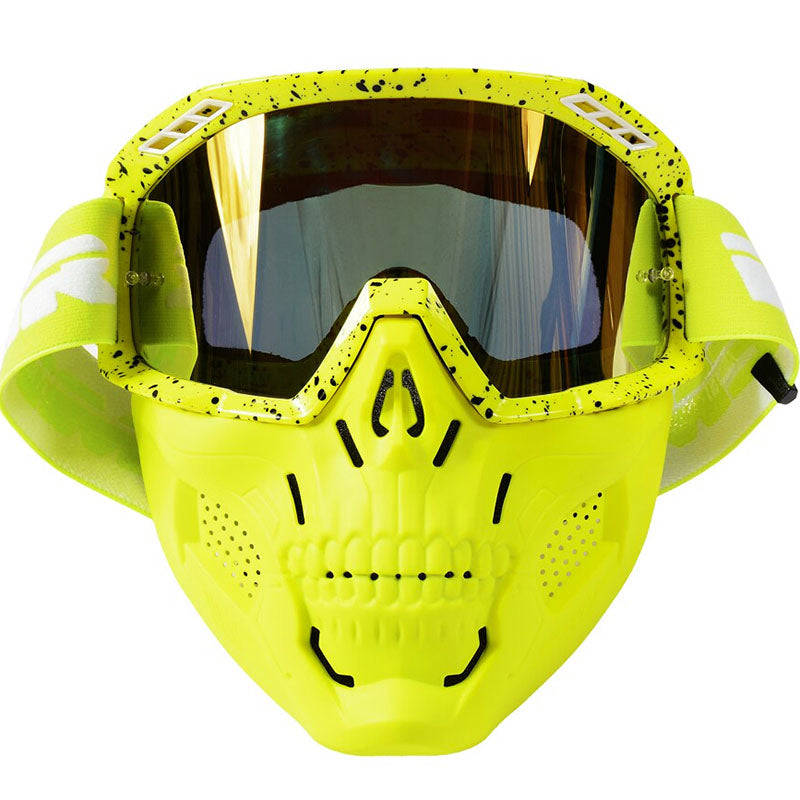Adventure-Ready Riding Goggles with Durable Lenses