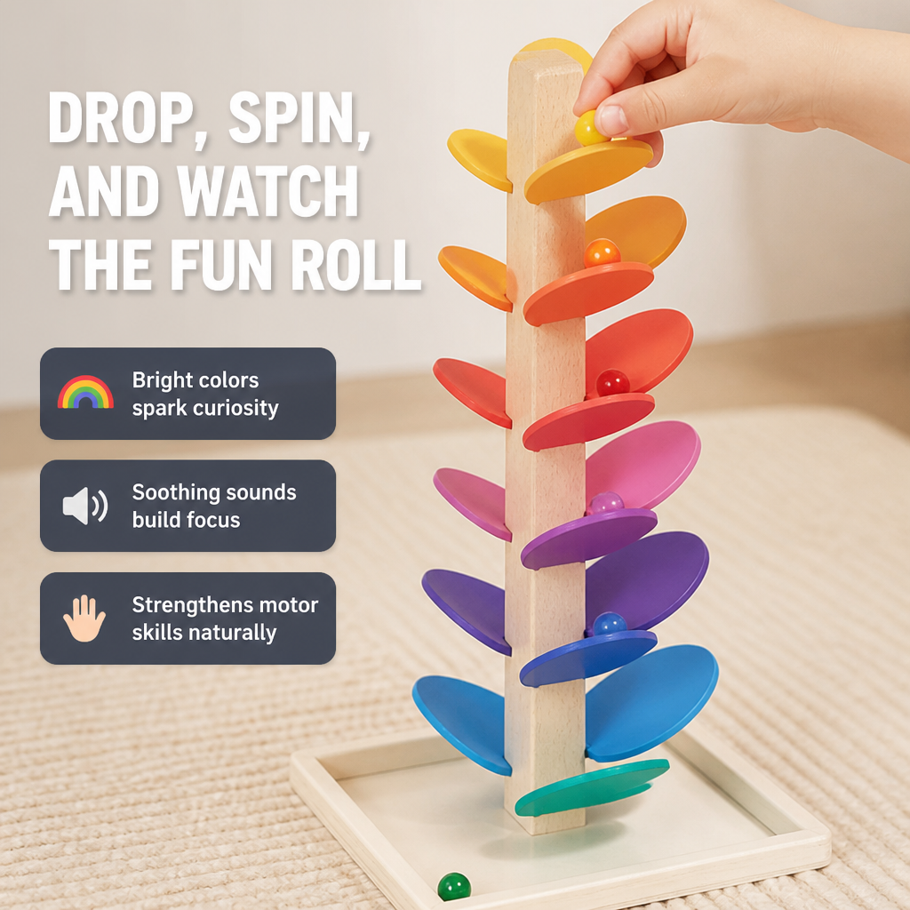 VividSpin™ — Ignite Your Child’s Focus and Joy with Every Stunning Marble Roll
