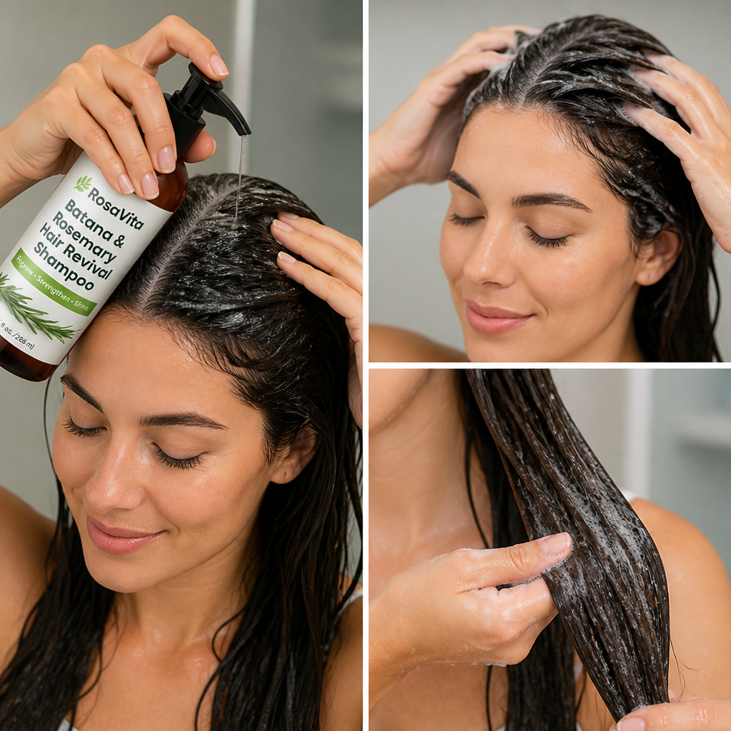 RadiantRoots™ Batana & Rosemary Shampoo — Bring Back Thick, Lively Hair That Commands Attention