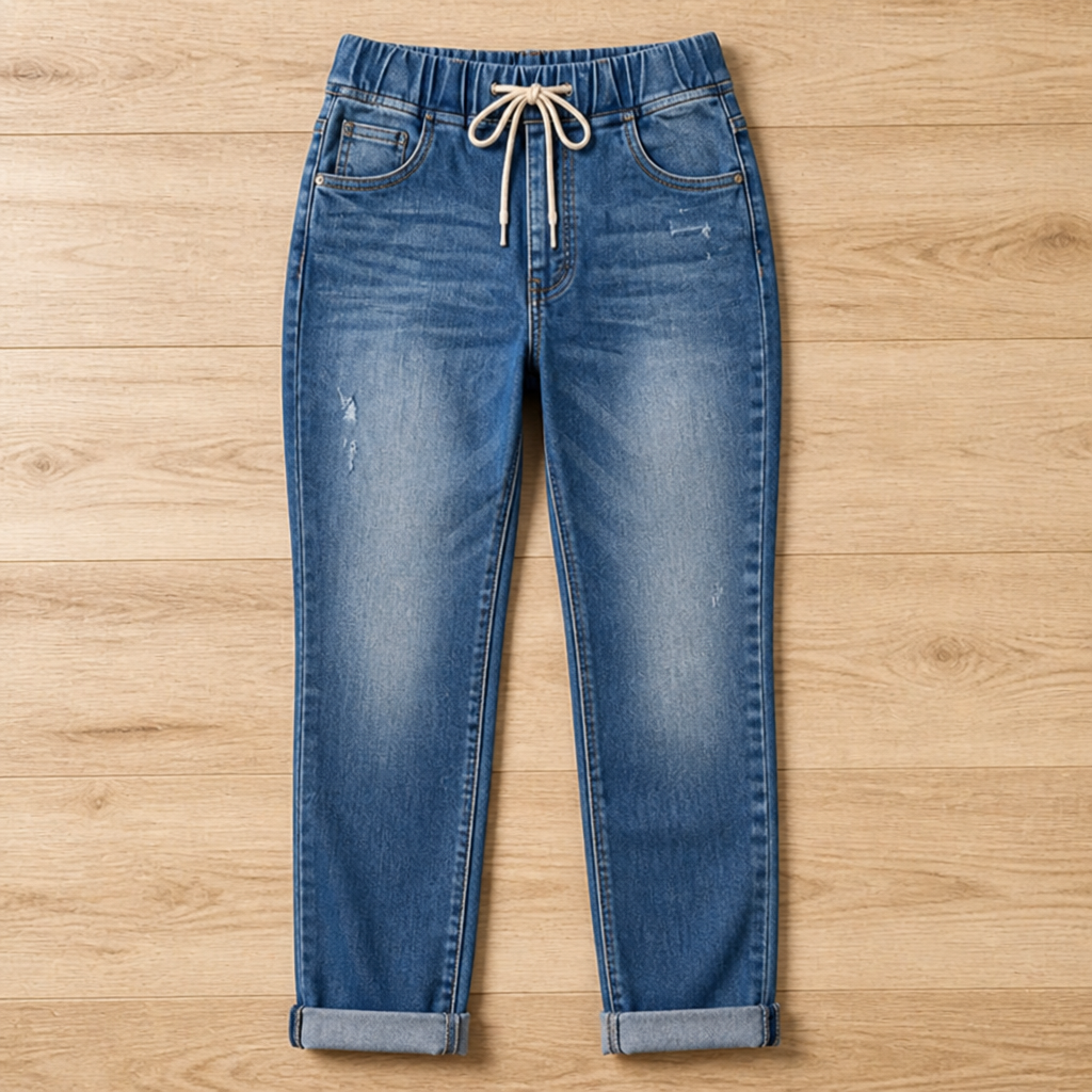 FlexiCurve™ Drawstring Jeans — Slip Into All-Day Comfort and Unstoppable Confidence