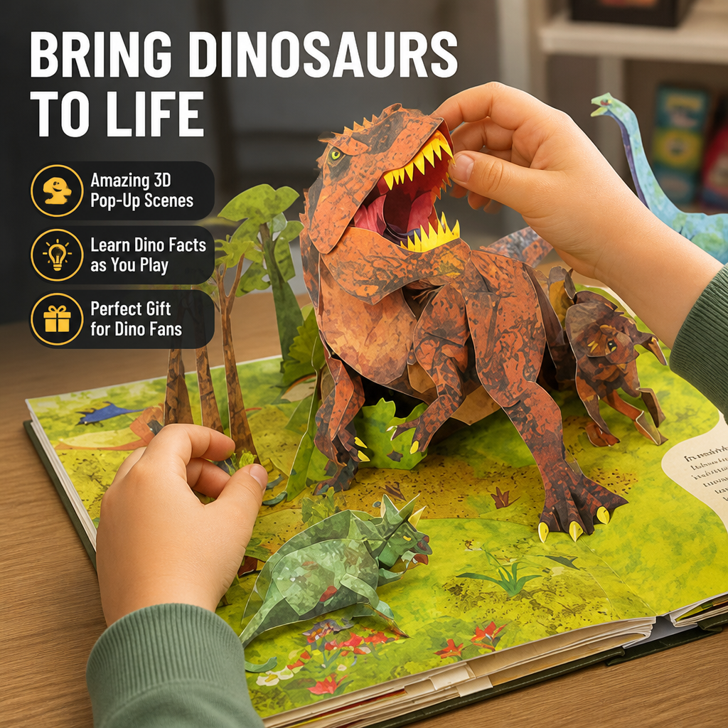 TerraSaur™ — Ignite Your Child’s Imagination with Thrilling 3D Dinosaur Adventures