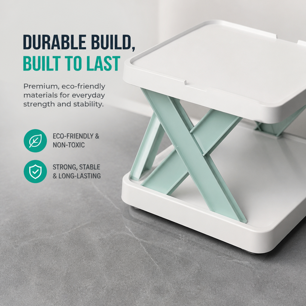 StrideSmart™ Stacker — Turn Shoe Chaos into Serene, Stylish Order Instantly