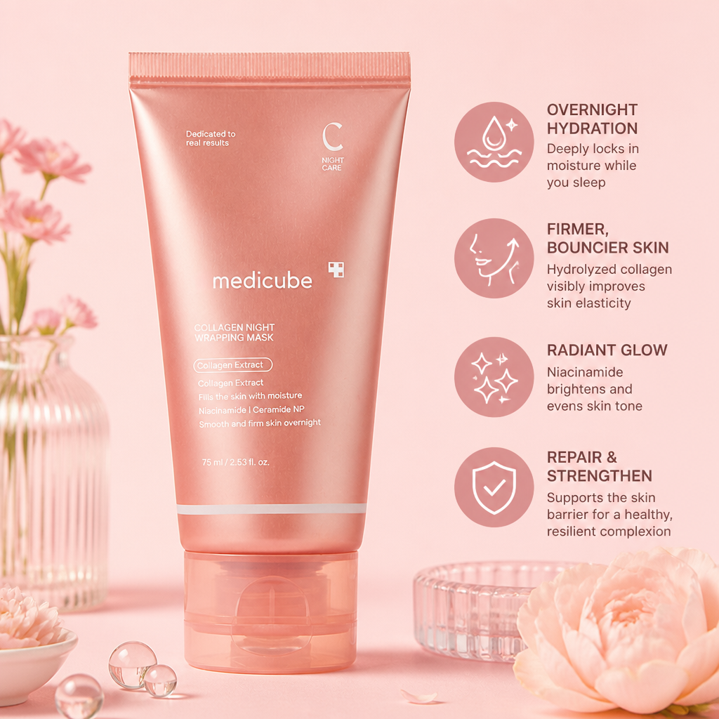 RevitaLuxe™ Collagen Night Wrap — Wake Up to Firmer, Radiant Skin That Turns Heads