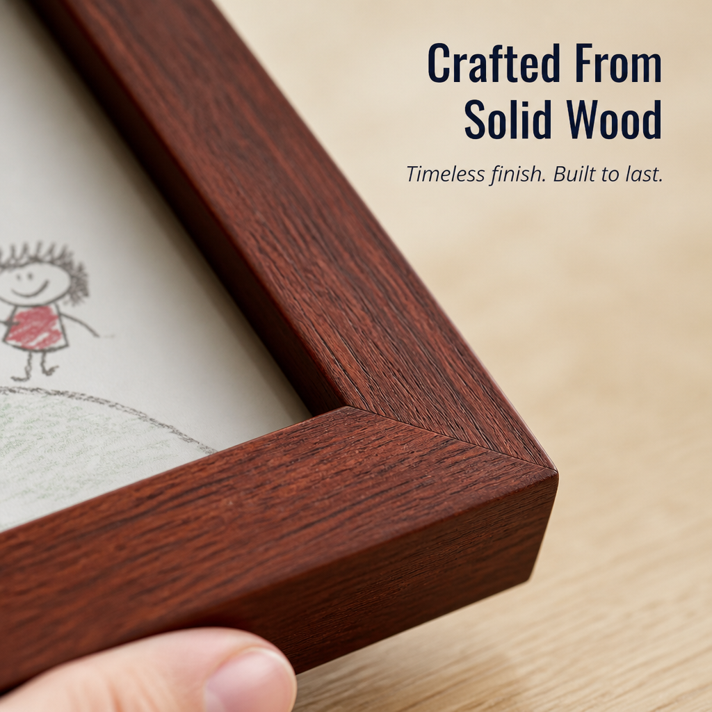 Artisly™ Rotating Memory Frame — Turn Every Masterpiece Into Proud, Clutter-Free Joy
