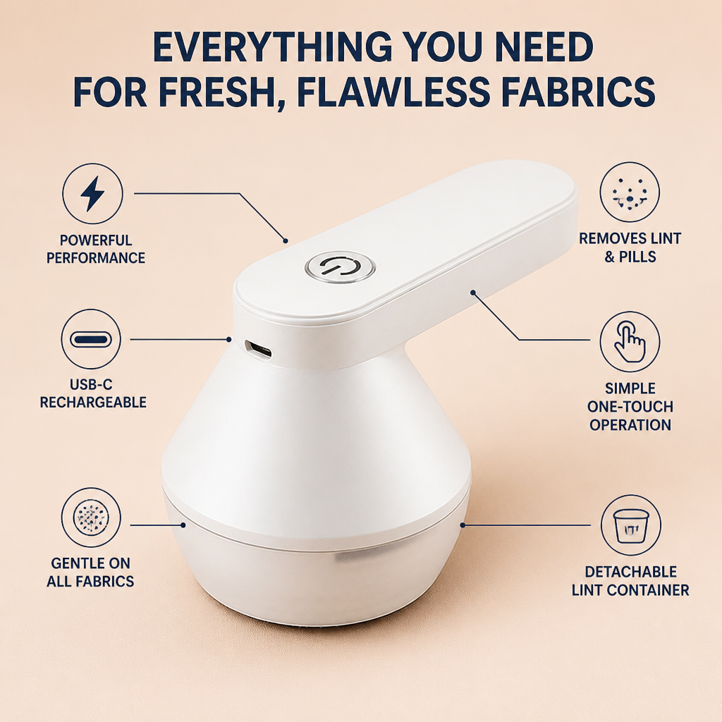 FabricZest™ — Instantly Bring Your Clothes Back to Life with Effortless Freshness